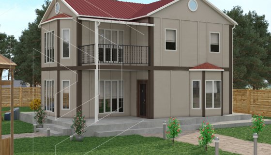 Çift Katlı 131 m2