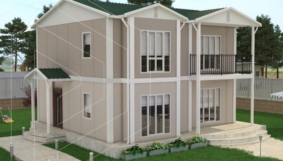 Çift Katlı 136 m2