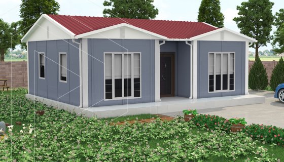 Tek Katlı 52 m2