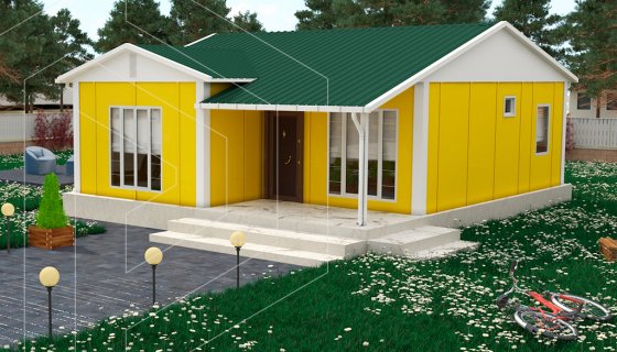 Tek Katlı 68 m2