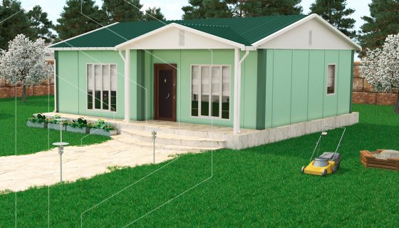 Tek Katlı 74 m2