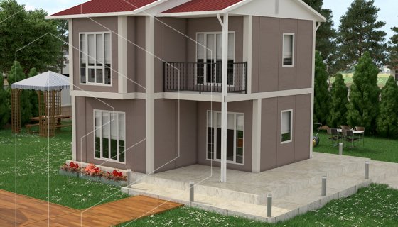 Çift Katlı 90 m2